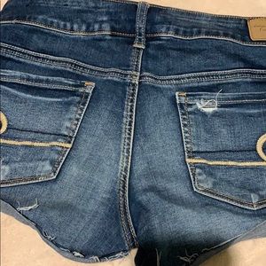 American eagle supper stretch short shorts